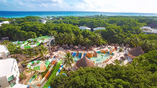 Aqua fun in Sandos Playacar and Sandos Caracol