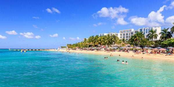 Doctor's Cave Beach in Montego Bay